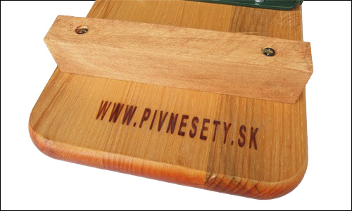 Vypálenie označenia na pivné sety