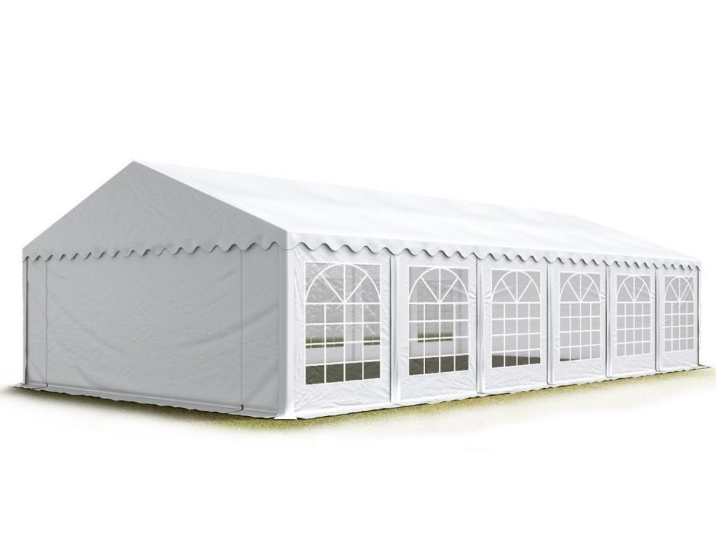 Záhradný Party stan 4x12m PVC Standard Ohňovzdorný – výhody a parametre