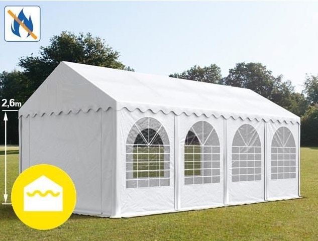 Záhradný Party stan 4x8m Professional – výhody a parametre