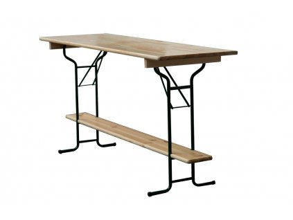 Skládací barový stôl BAVORD - dĺžka 220cm