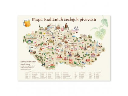 pivni stiraci mapa