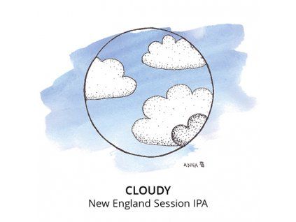 etiketa cloudy ipa