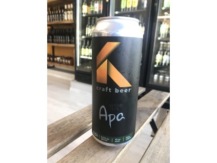 KOBZA - APA 12% 0,5L plech