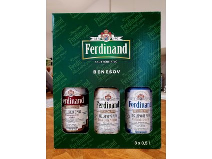 FERDINAND - DÁRKOVÝ SET 2, BEZLEPKOVÉ, 3x 0,5L
