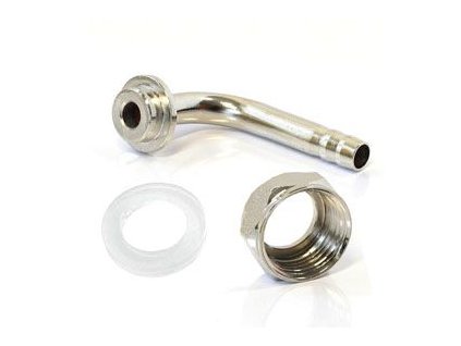 Vývodka 7mm oblouk+matice převl.5/8+těsnění Lindr5/8-sa...