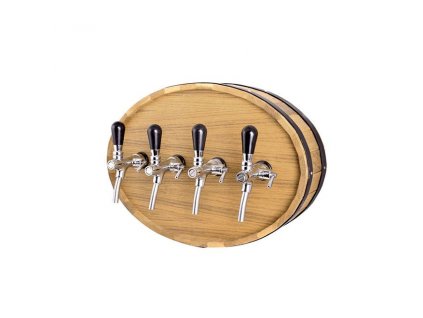 Dno sudu LINDR ovál 50x35cm 4x kohout nerez