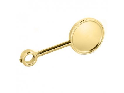 Drž.plaket zlato prodloužený