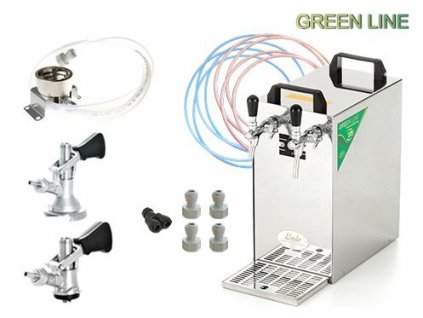 KONTAKT 40/K Green Line, bajonet, plochý + sanitační ad...