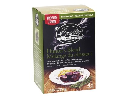 premium hunters blend 48 ks brikety udici bradley smoker