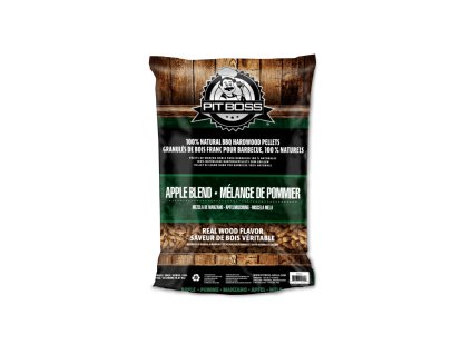 drevene pelety jablko 9 kg pit boss
