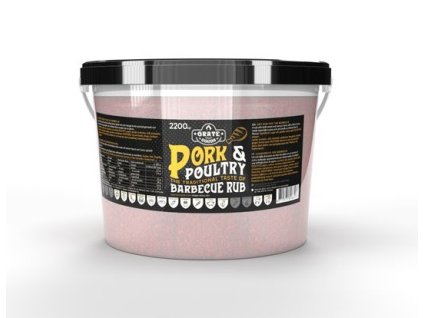 BBQ koření Pork & Poultry Barbecue 2,2 kg Grate Goods