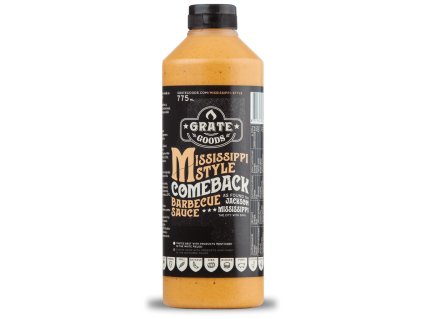 BBQ omáčka Mississippi Comeback 775ml Grate Goods