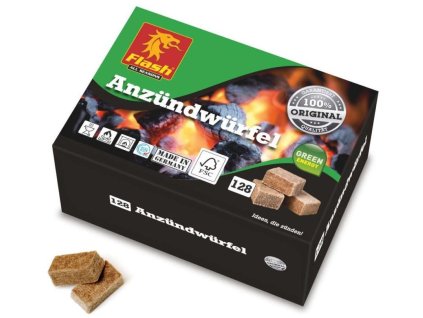 podpalovaci kostky wood wax 132ks flash