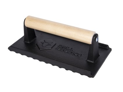 litinovy lis na slaninu steaky grill fanatics