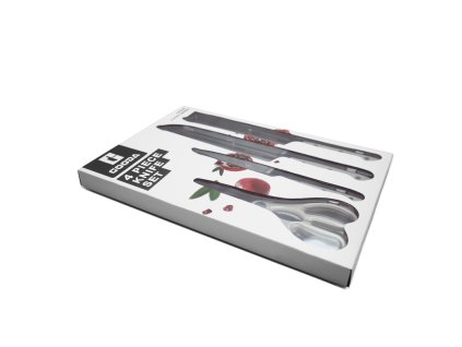 5-dílná sada kuchyňských nožů se stojanem Gooda