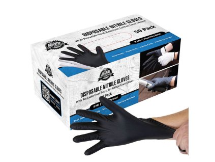 jednorazove nitrilove rukavice 50ks pit boss