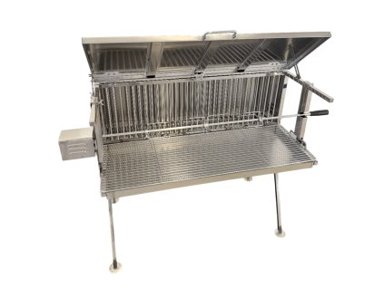 Nerezový gril na kuře, kýtu a pečeni S100 UG Grill