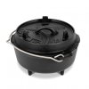 vyr 36472 Litinovy kotlik 1 6 l s poklici Dutch Oven s nozkami Petromax 707050
