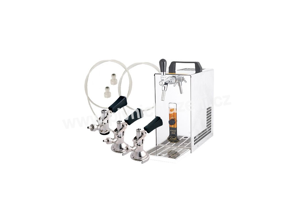 Výčepní zařízení PYGMY 20/K komplet 3 x naražeč + Alkoholtester zdarma