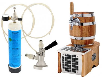 Luxusní pivní chlazení SOUDEK 20 Green Line NEW - komplet bombička CO2 KOMBI  + Dárek zdarma