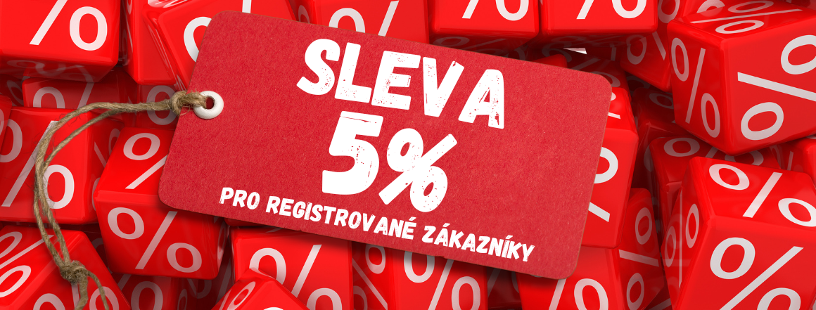 sleva pro registrované