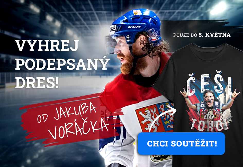 Vyhraj podepsaný dres Jakuba Voráčka