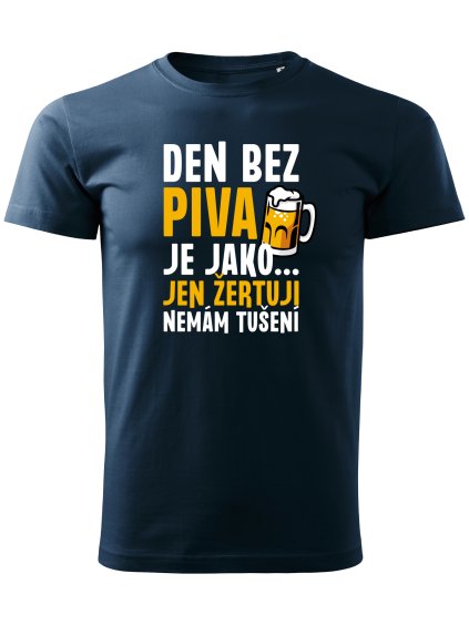 bezPIVA modrá námořní
