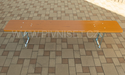 Skladací dřevěné lavice