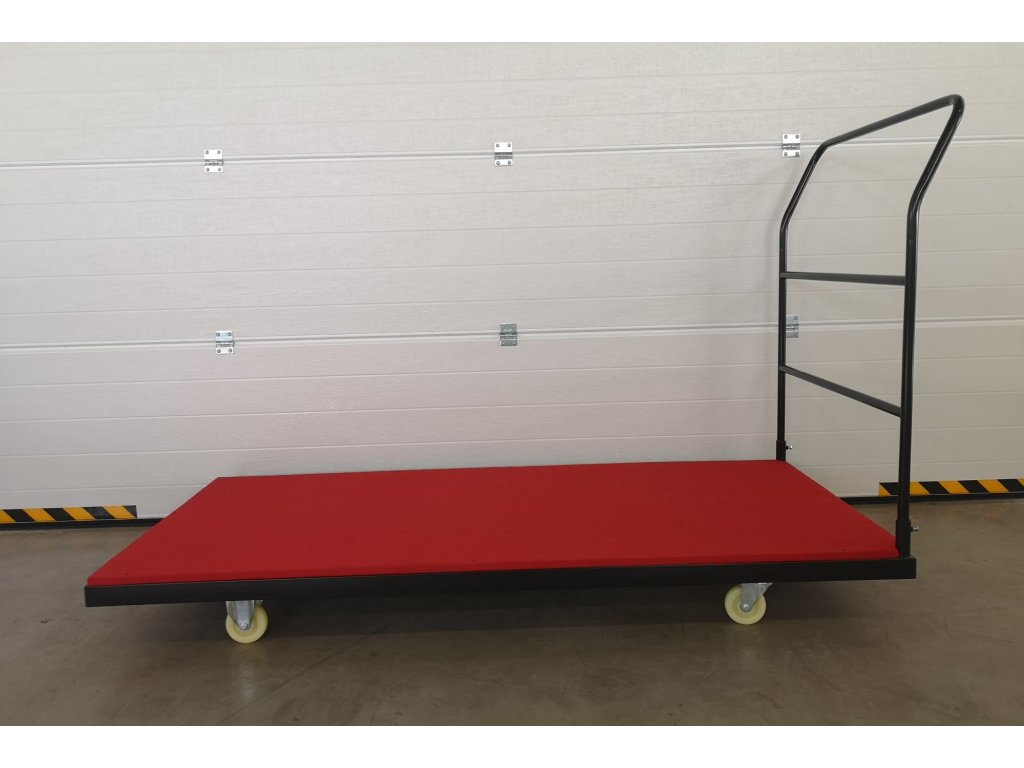 Transportní vozík pro obdélníkové stoly - II.jakost