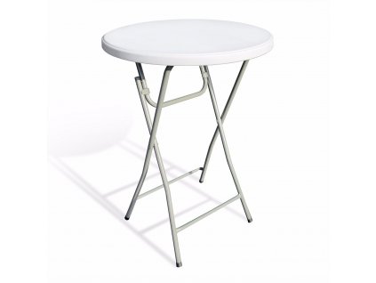 Skládací bistro stolek - O 80cm/výška 110cm
