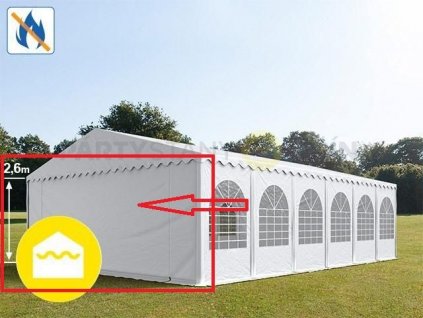 Bočnice 4x2,6m PVC Max+