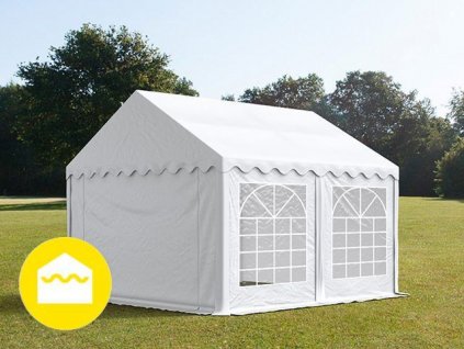 Párty stan 4x4m - PVC Standard Ohnivzdorný