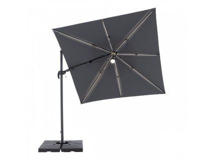 770 ravenna 2 5 x 2 5 m naklapaci slnecnik s bocnou tycou a led svetlom
