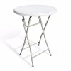 Skládací bistro stolek - O 80cm/výška 110cm