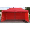 Nůžkový Párty stan 3x6m ALU Premium 4ks plné bočnice