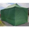 Nůžkový Párty stan 4x6m Ocelový PREMIUM - 4ks plné bočnice