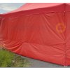 Nůžkový Párty stan 4x6m Ocelový PREMIUM - 4ks plné bočnice