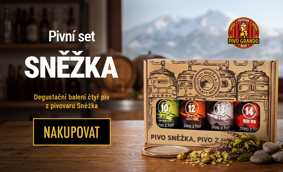 Dárkový pivní set Sněžka