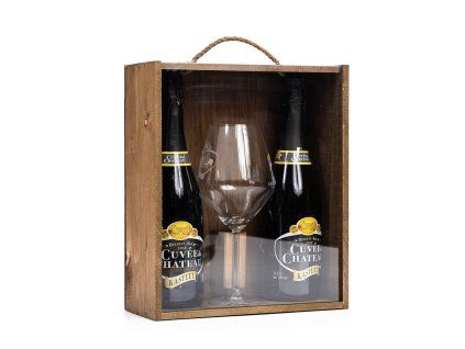 Kasteelbier Cuvee du Chateau 2x75cl+gl