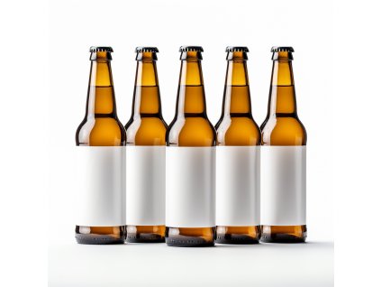 obumbalek beer bottles with pure white label without any design 178807b8 ff34 46de 974c 6e0b9c43edad