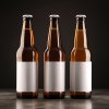 obumbalek beer bottles with a white label with no design or tex e0996c23 f2e0 4fa6 b2e9 71994949b000