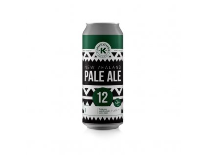 Kamenický New Zealand Pale Ale 12 je svrchně kvašené pivo chmelené novozéladskými chmely Nelson Sauvin a Motueka, které pivu dodávají svěží aroma a díky 12 % stupňovitosti vyjímečnou pitelnost. Pro výrobu byl použit pouze Pale Ale slad, kteý nechává prostor vyniknutí chmelovému charakteru piva.