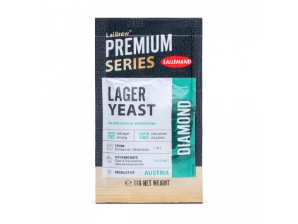 lallemand lalbrew premium dried brewing yeast diamond lager 11 g