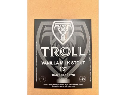 Vanilla Milk Stout 13°, 1l