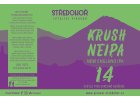 Středohoř pivo pivovar středohoří NEIPA Krush 14