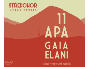 Středohoř pivo pivovar středohoří gaia elani APA