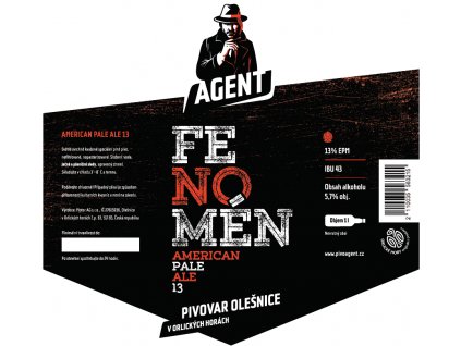 Etiketa Fenomén APA 13° - old