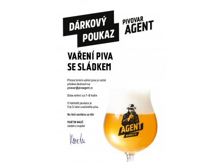 A5 poukazy vaření piva se sládkem