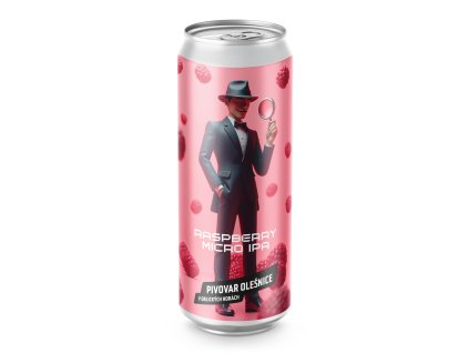 Agent Raspberry Micro IPA 2025 plechovka front