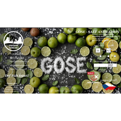 ETIKETA GOSE